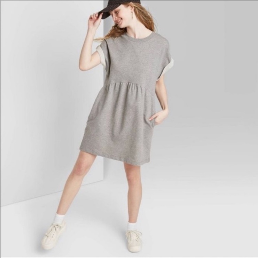 Wild fable babydoll sweater dress